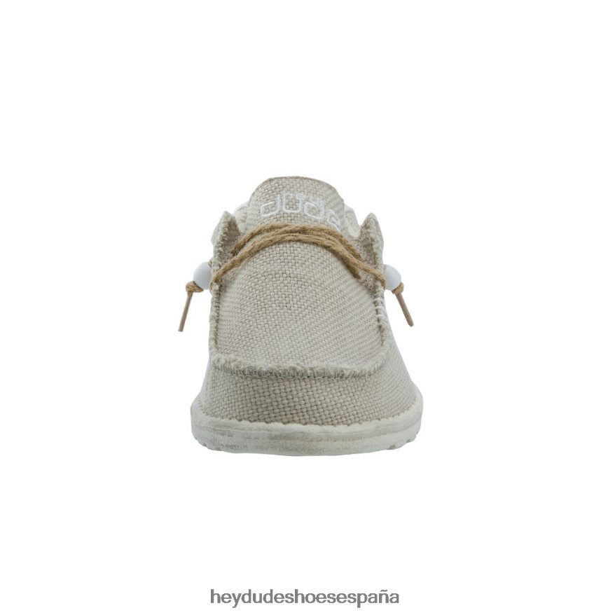 Hey Dude wally trenzado blanco roto hombres TP4X2B109