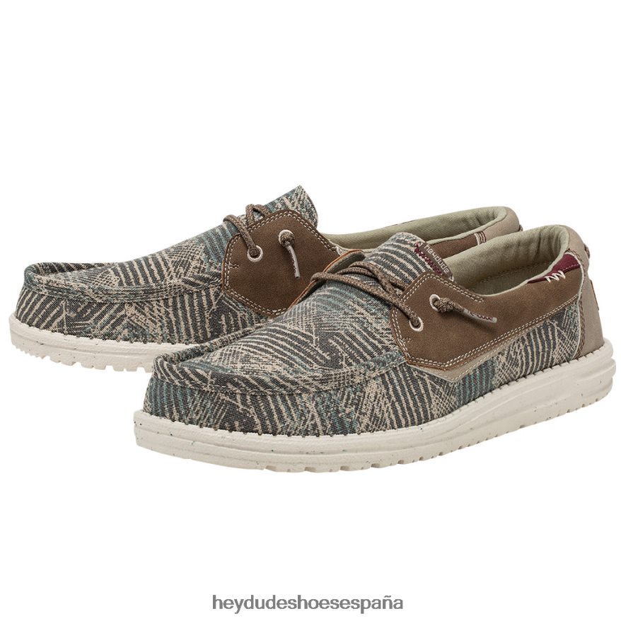 Hey Dude hojas de tabaco natural galés hombres TP4X2B144