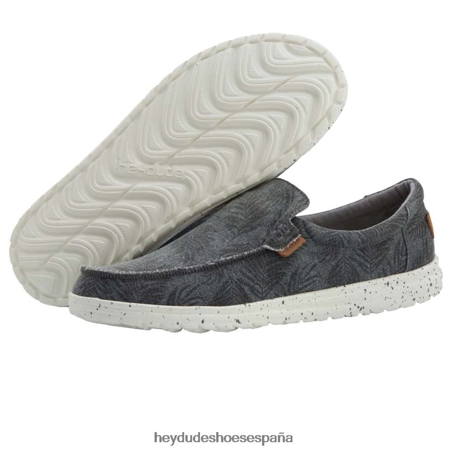 Hey Dude estampado mikka gris tropical hombres TP4X2B167