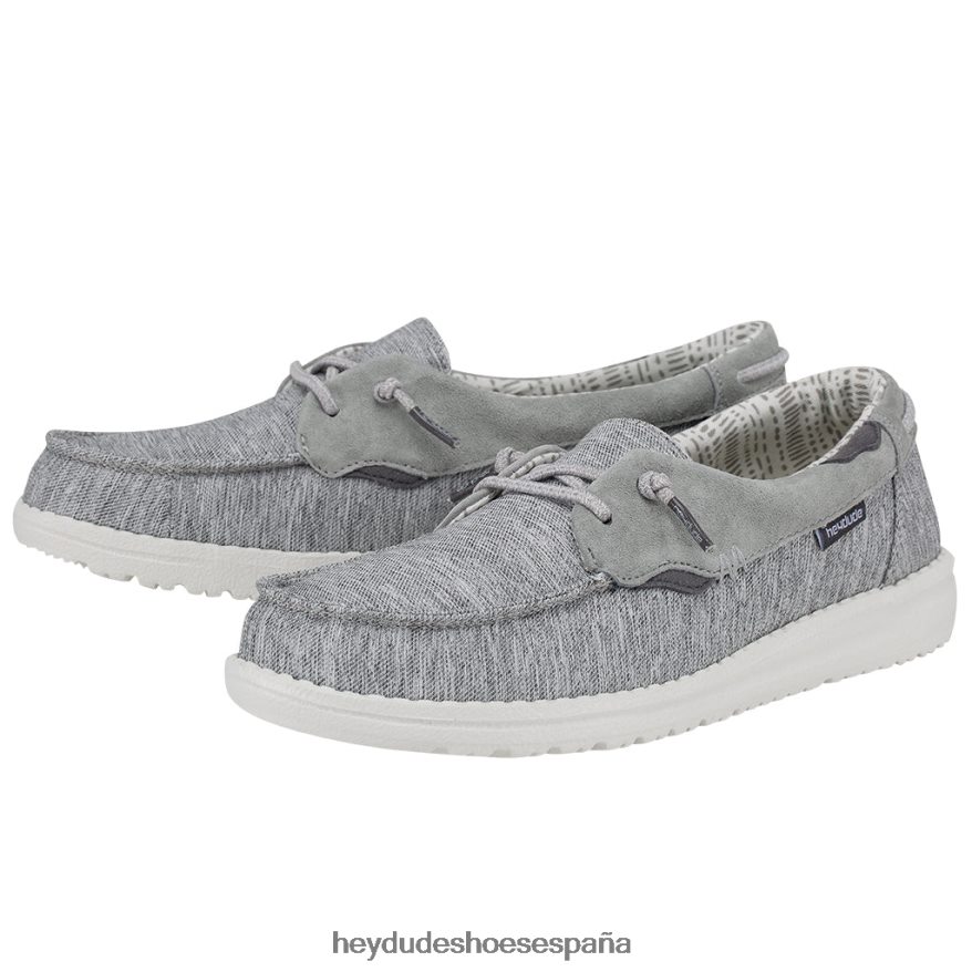 Hey Dude laila cambray gris hielo mujer TP4X2B64