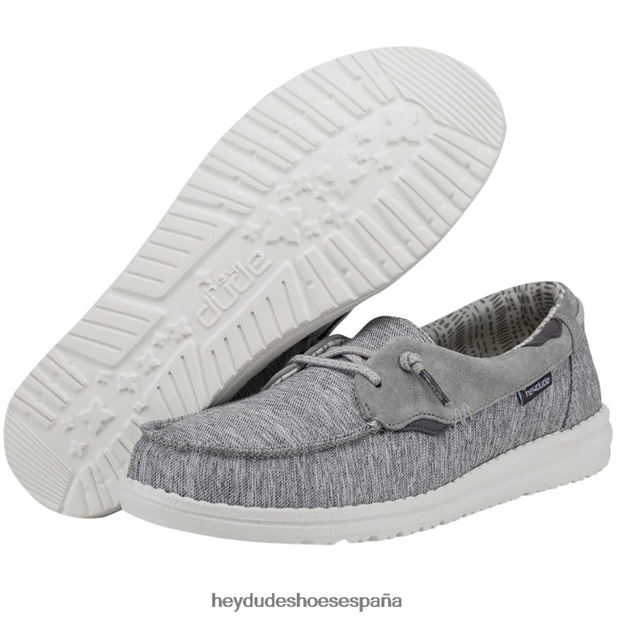 Hey Dude laila cambray gris hielo mujer TP4X2B64
