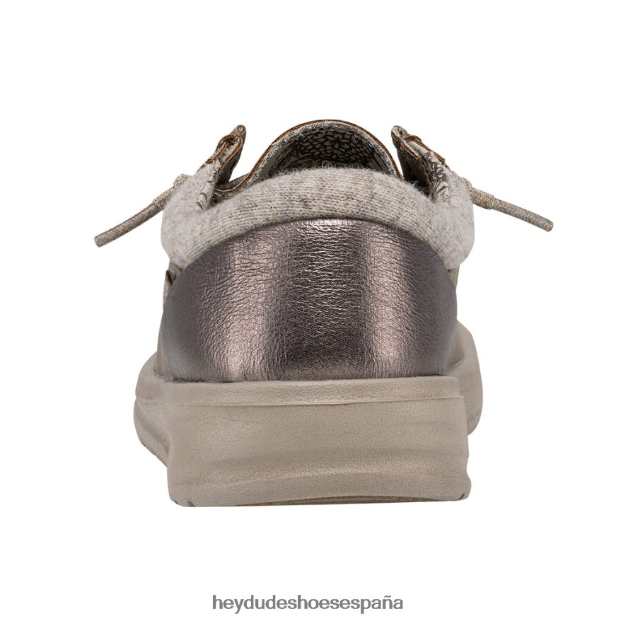 Hey Dude marrón claro polly mujer TP4X2B71