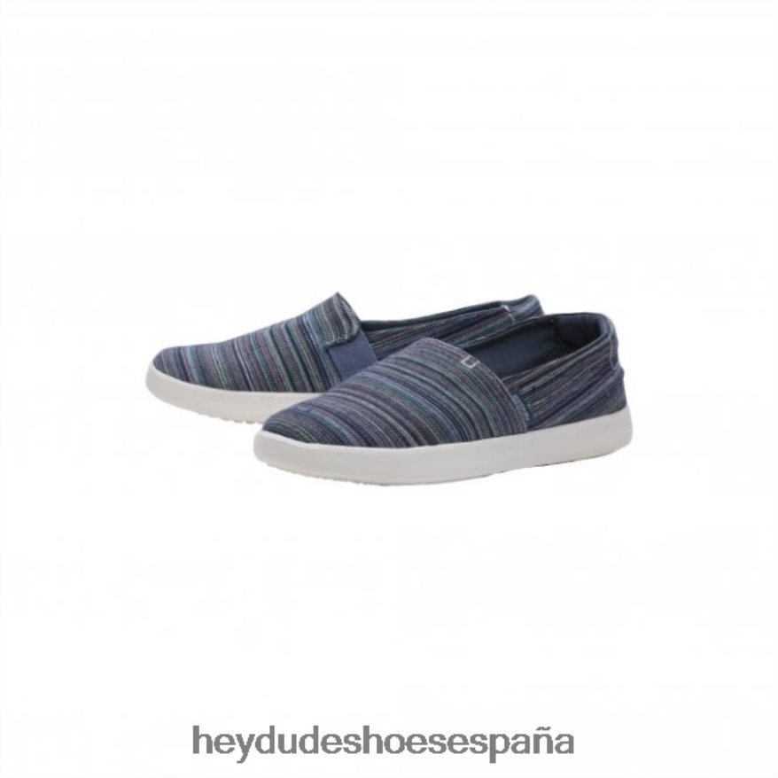 Hey Dude Heydude carly blue ibiza lona sin cordones mujer TP4X2B405
