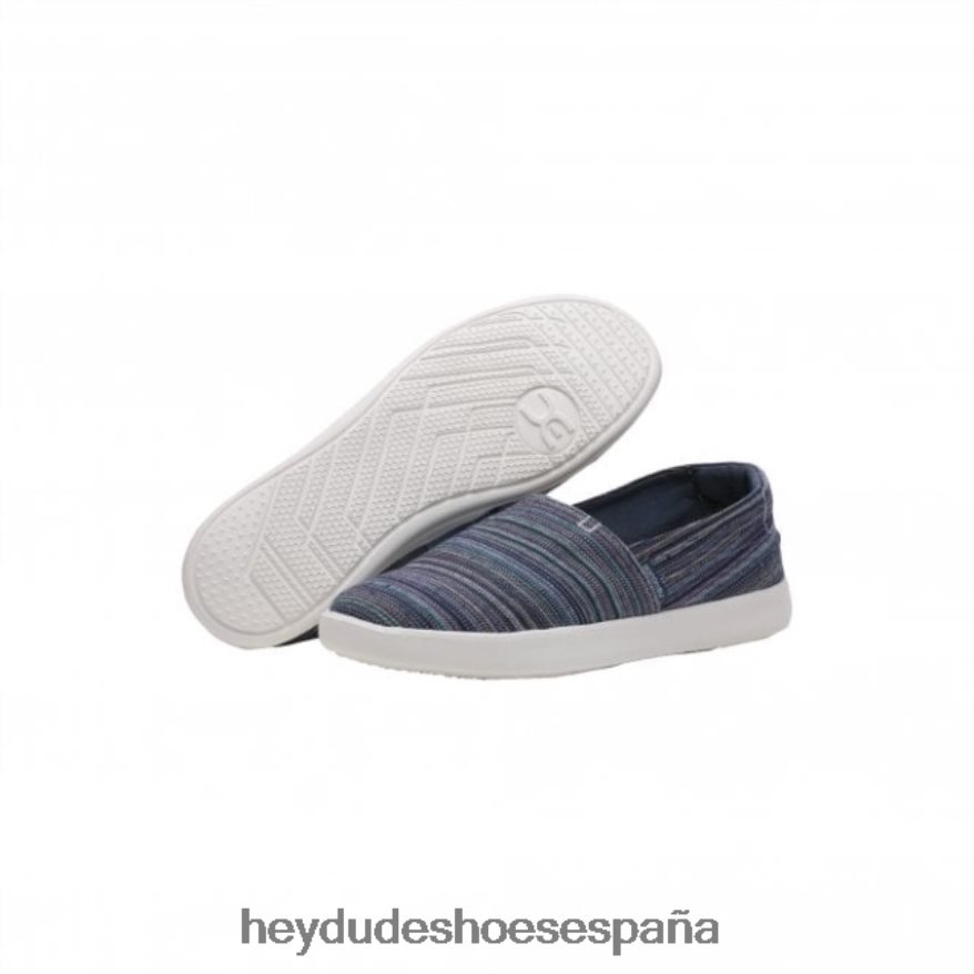 Hey Dude Heydude carly blue ibiza lona sin cordones mujer TP4X2B405