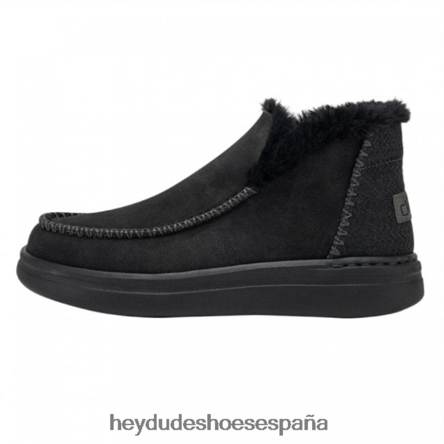 Hey Dude heydude denny cuero reciclado negro azabache mujer TP4X2B377