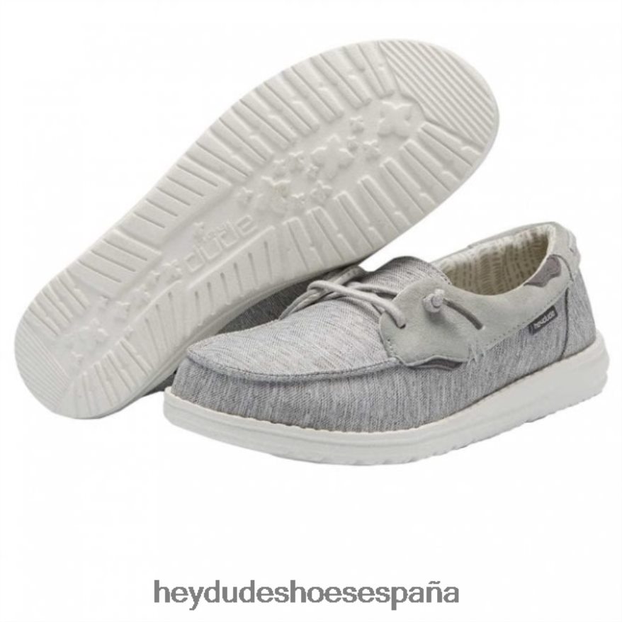 Hey Dude heydude laila lily chambray hielo gris mujer TP4X2B469