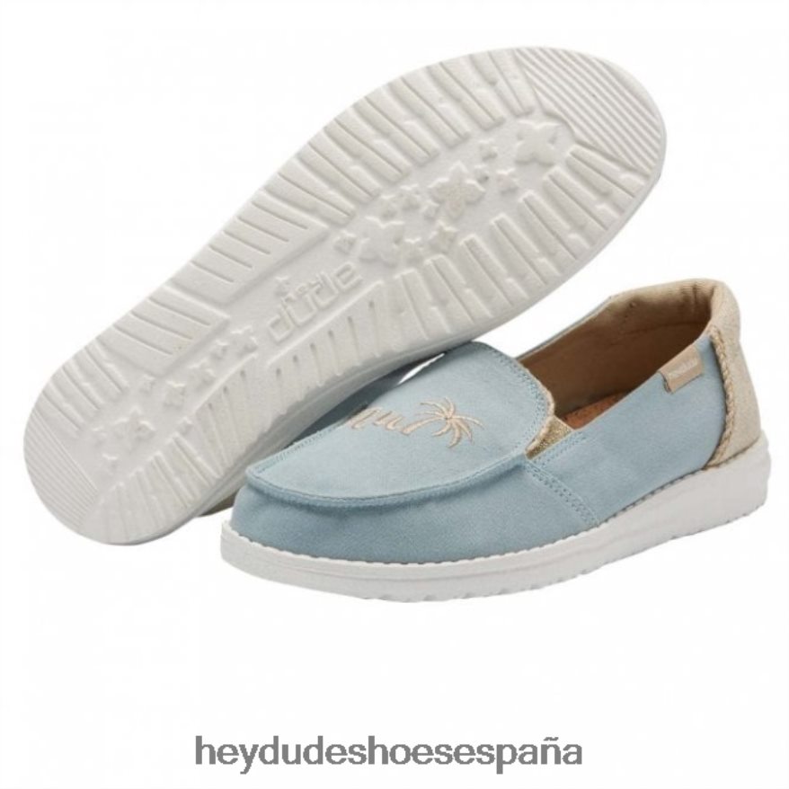 Hey Dude heydude lena natural aqua haze mujer TP4X2B390