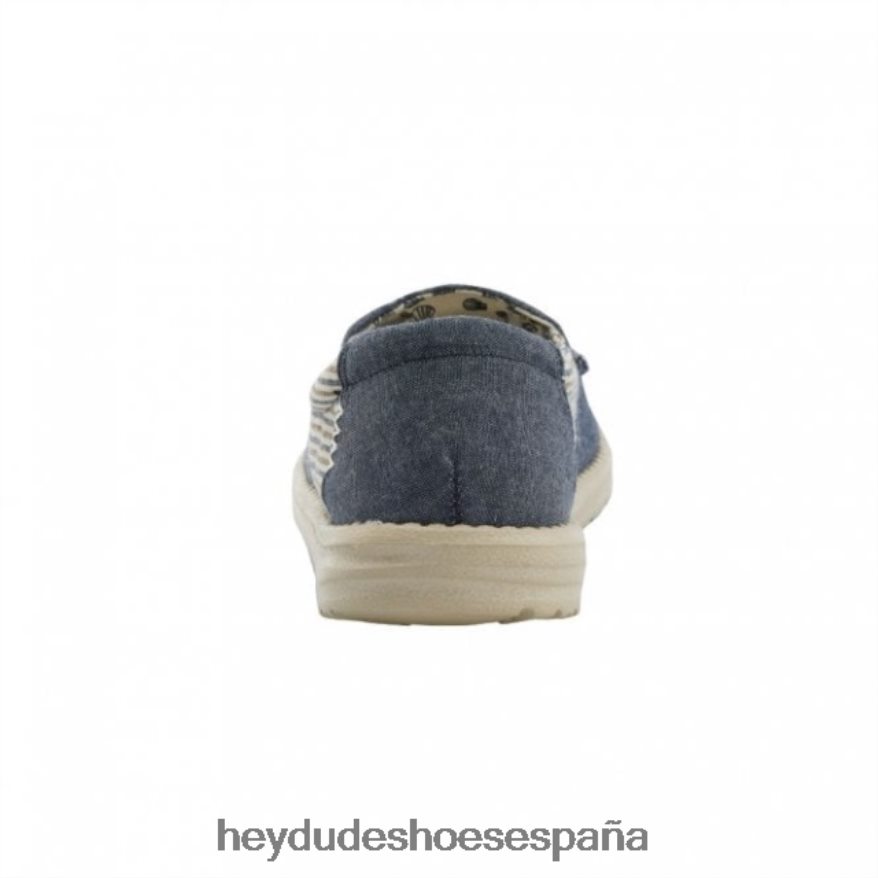 Hey Dude heydude misty barbados lienzo azul mujer TP4X2B394