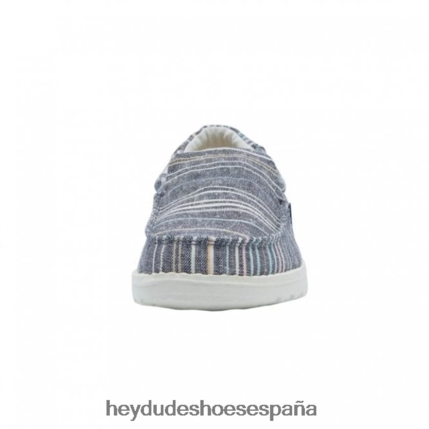Hey Dude heydude misty chambray rayas azul mujer TP4X2B393