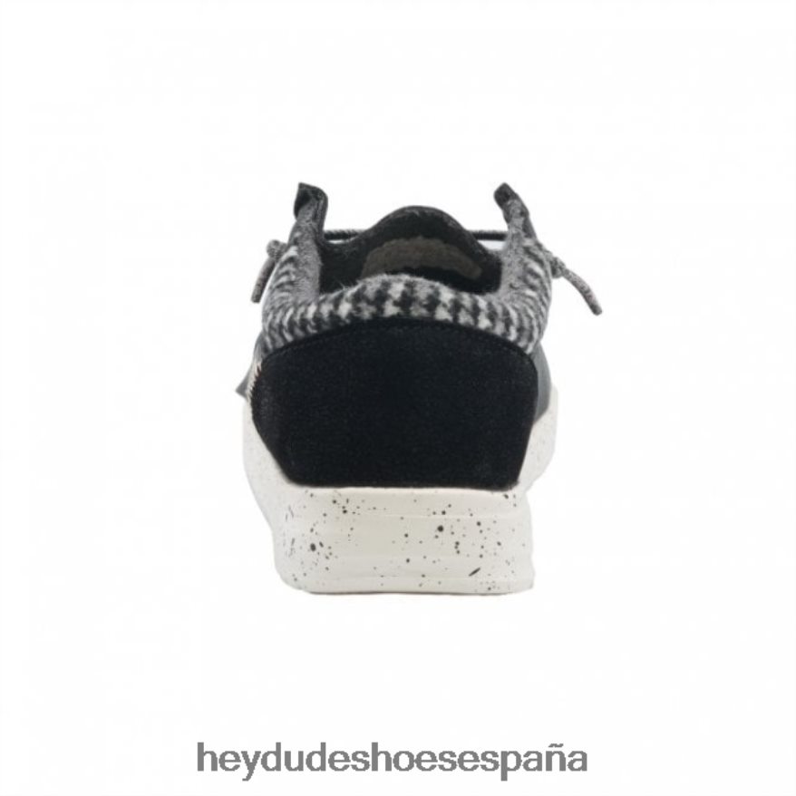 Hey Dude heydude polly cuero reciclado negro mujer TP4X2B474