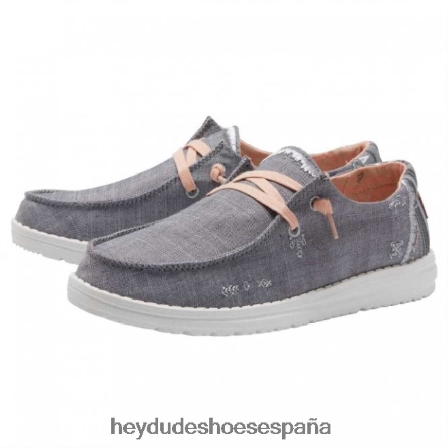 Hey Dude heydude wendy boho gris mujer TP4X2B448