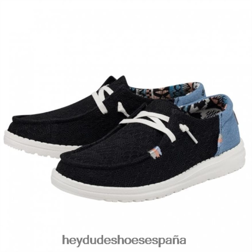 Hey Dude heydude wendy boho negro mujer TP4X2B449