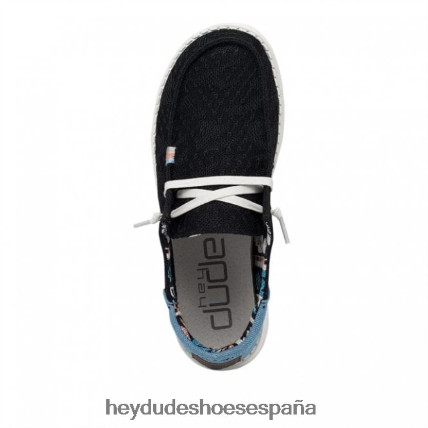 Hey Dude heydude wendy boho negro mujer TP4X2B449
