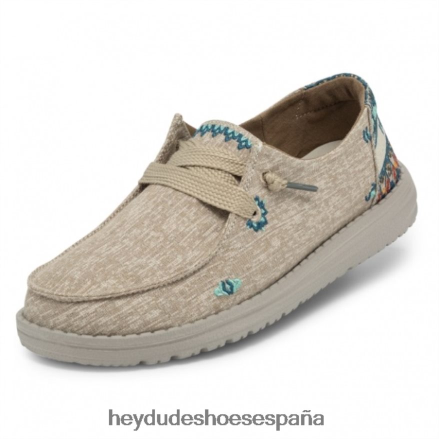Hey Dude heydude wendy cambray girasol beige mujer TP4X2B413