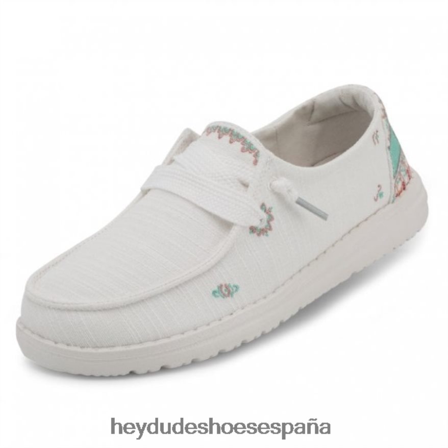 Hey Dude heydude wendy cambray lirio blanco mujer TP4X2B421