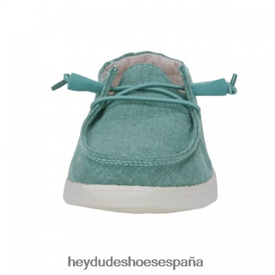 Hey Dude heydude wendy chambray aguamarina mujer TP4X2B483