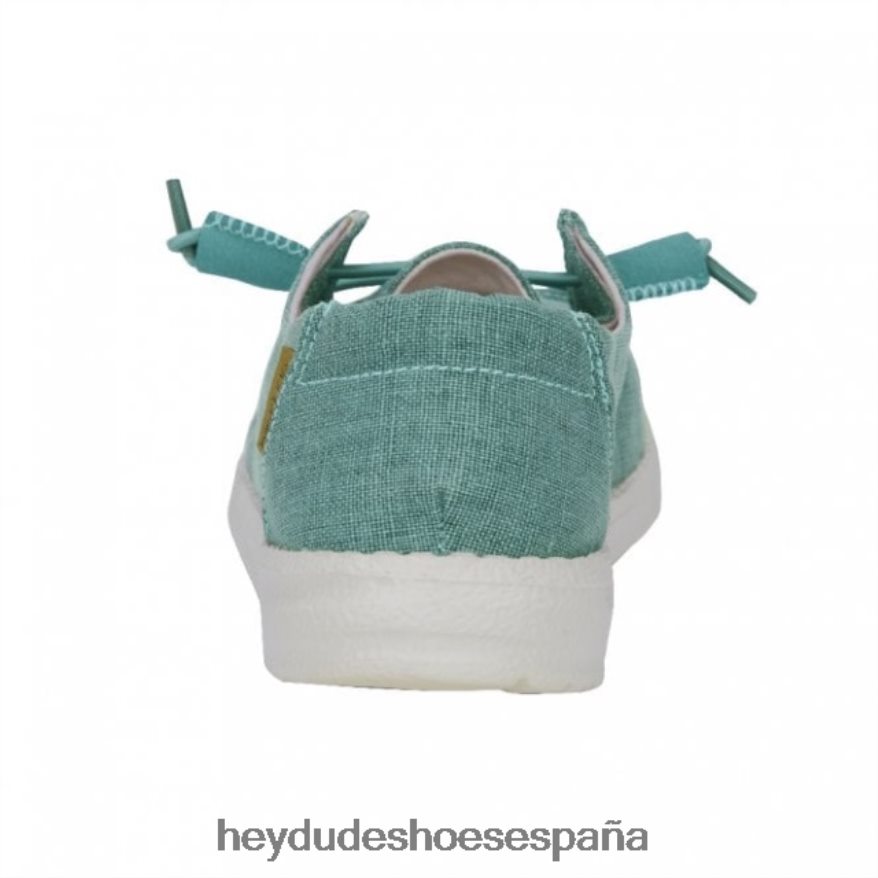 Hey Dude heydude wendy chambray aguamarina mujer TP4X2B483