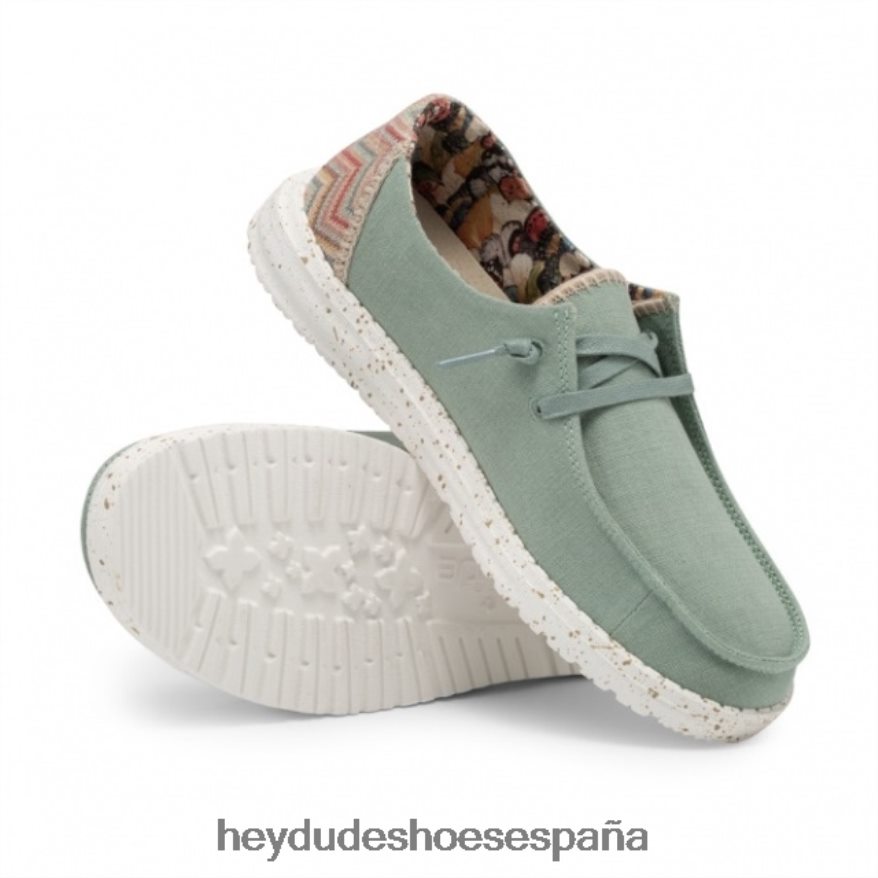 Hey Dude heydude wendy chambray aloe mujer TP4X2B442
