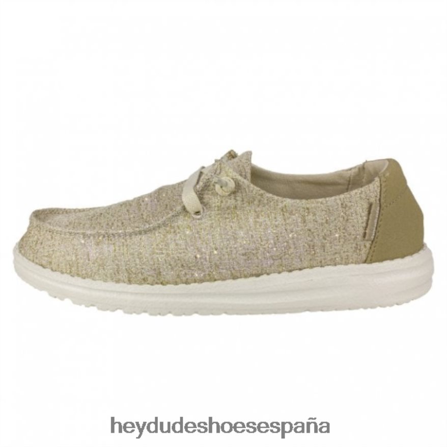 Hey Dude heydude wendy chambray brillo beige mujer TP4X2B481