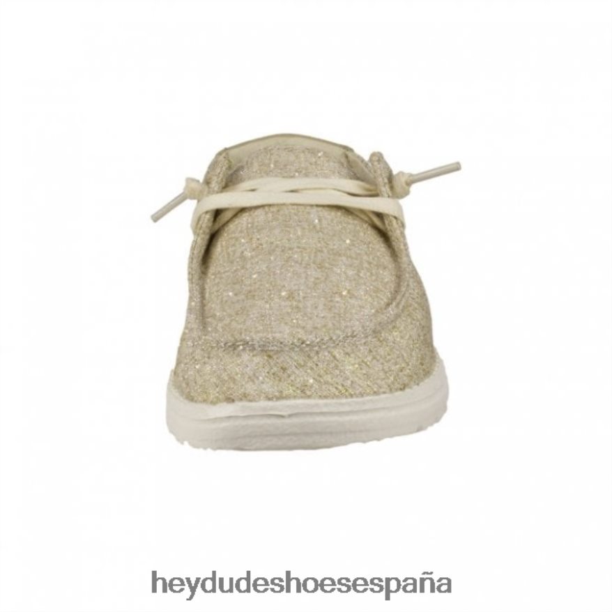 Hey Dude heydude wendy chambray brillo beige mujer TP4X2B481