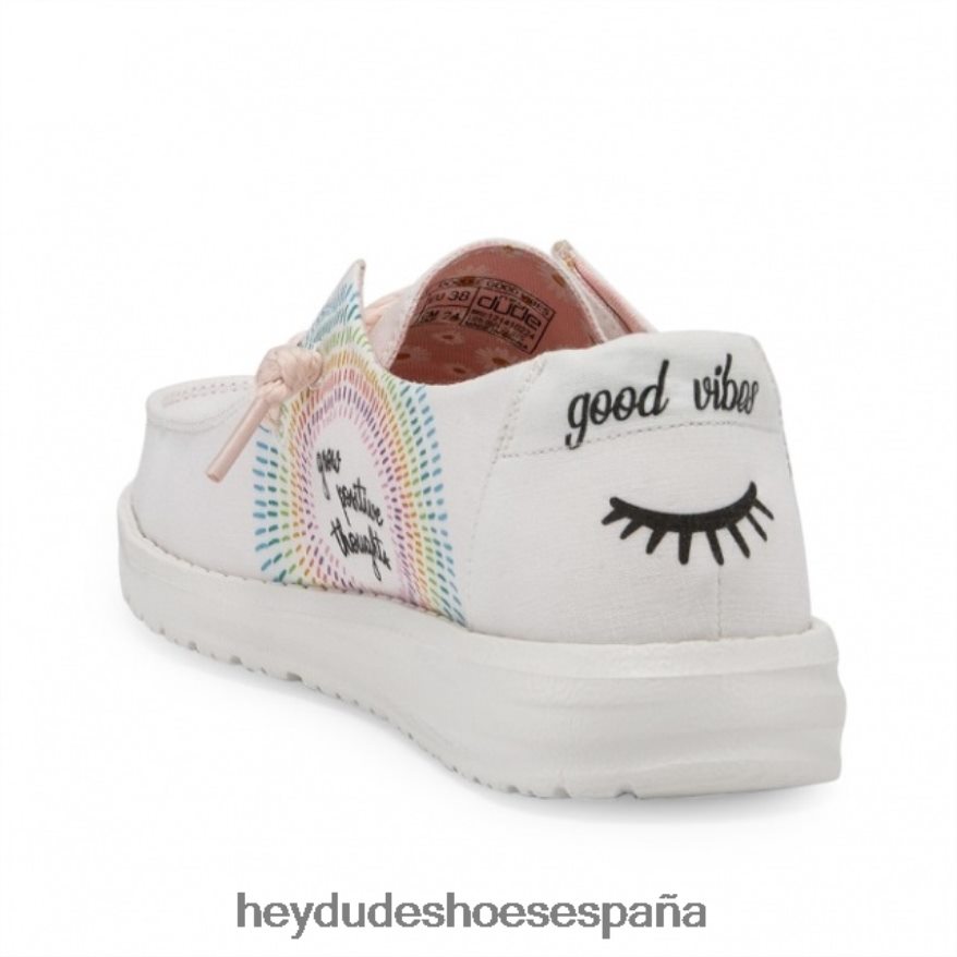 Hey Dude heydude wendy chambray doodle buenas vibraciones mujer TP4X2B444