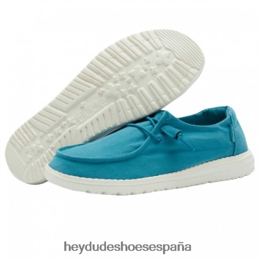 Hey Dude heydude wendy lienzo lavado azur caribe mujer TP4X2B482