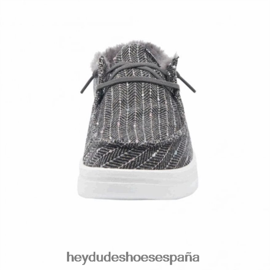 Hey Dude heydude wendy rise chalet espiga negra mujer TP4X2B455