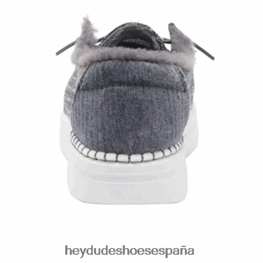 Hey Dude heydude wendy rise chalet espiga negra mujer TP4X2B455