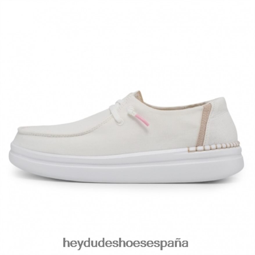 Hey Dude heydude wendy subida chispa blanca mujer TP4X2B438