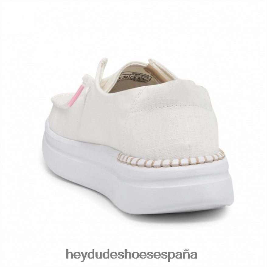 Hey Dude heydude wendy subida chispa blanca mujer TP4X2B438
