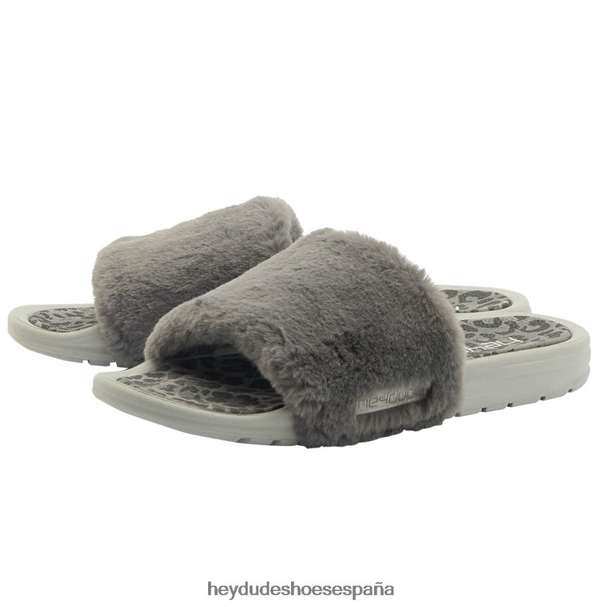 Hey Dude guepardo gris peggy mujer TP4X2B75