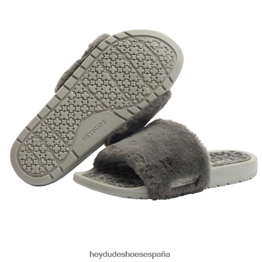 Hey Dude guepardo gris peggy mujer TP4X2B75