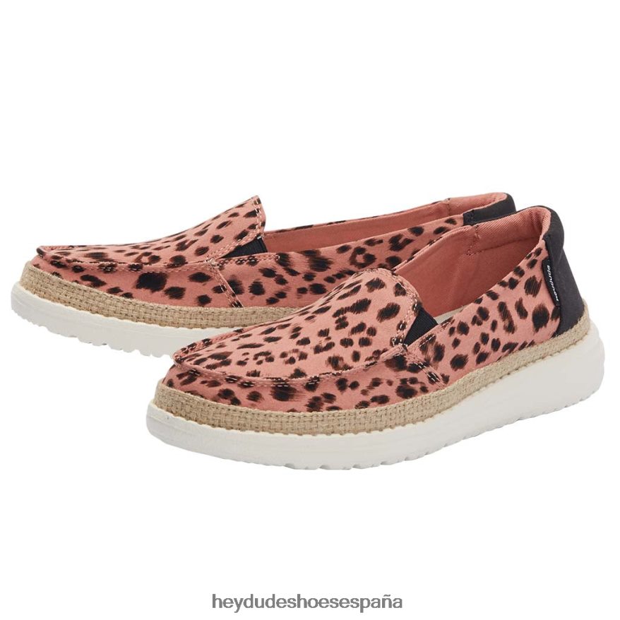 Hey Dude lena leopardo rosa mujer TP4X2B79