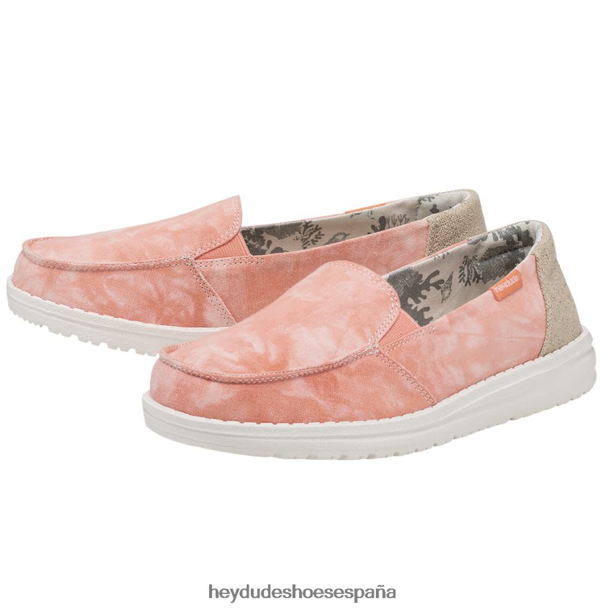 Hey Dude lena tye dye melocotón mujer TP4X2B84