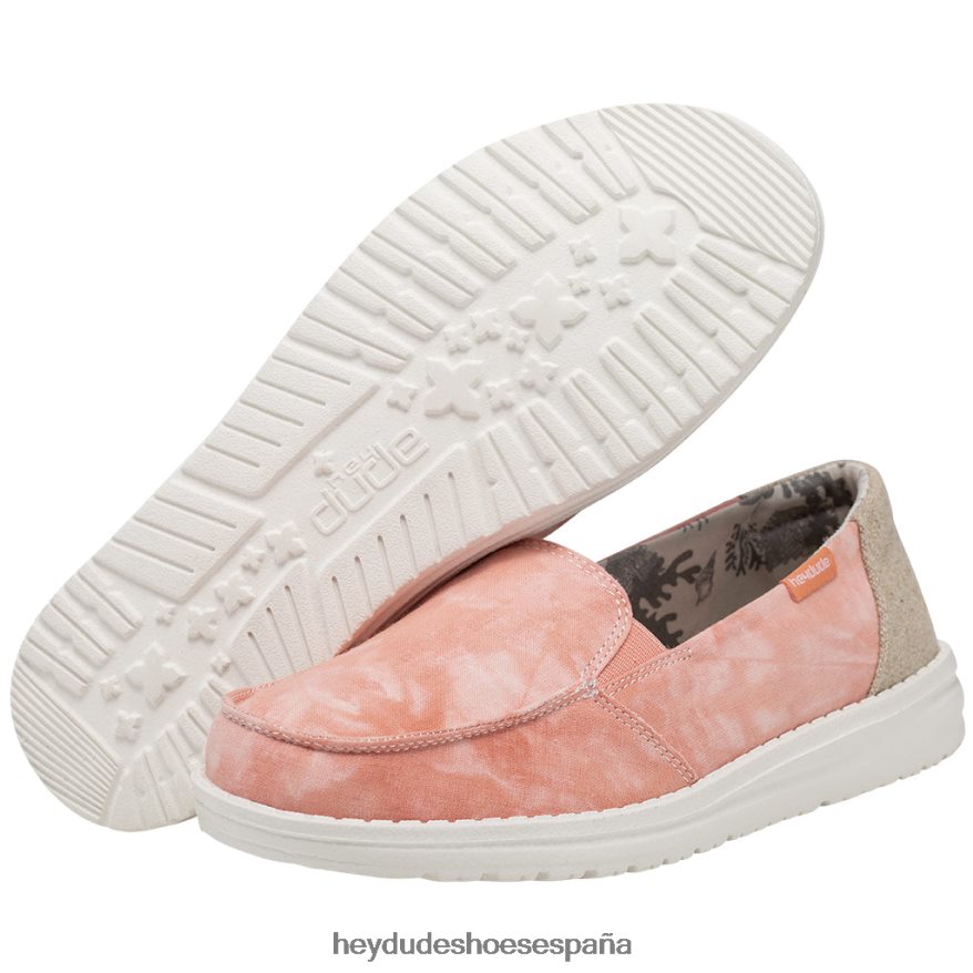 Hey Dude lena tye dye melocotón mujer TP4X2B84