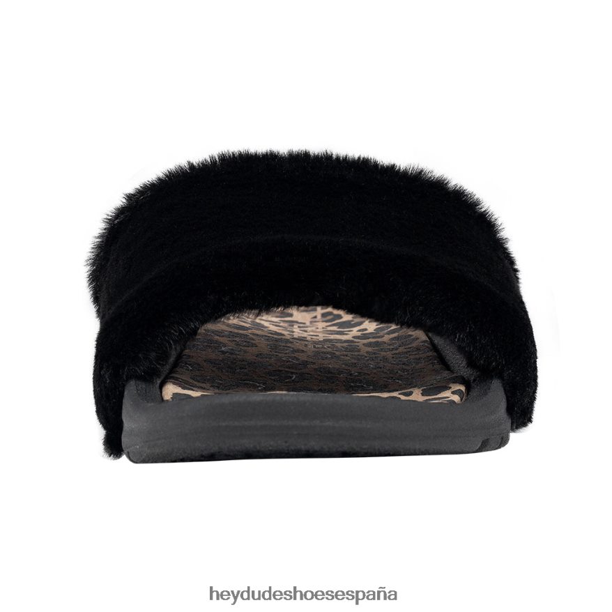 Hey Dude peggy guepardo negro mujer TP4X2B77