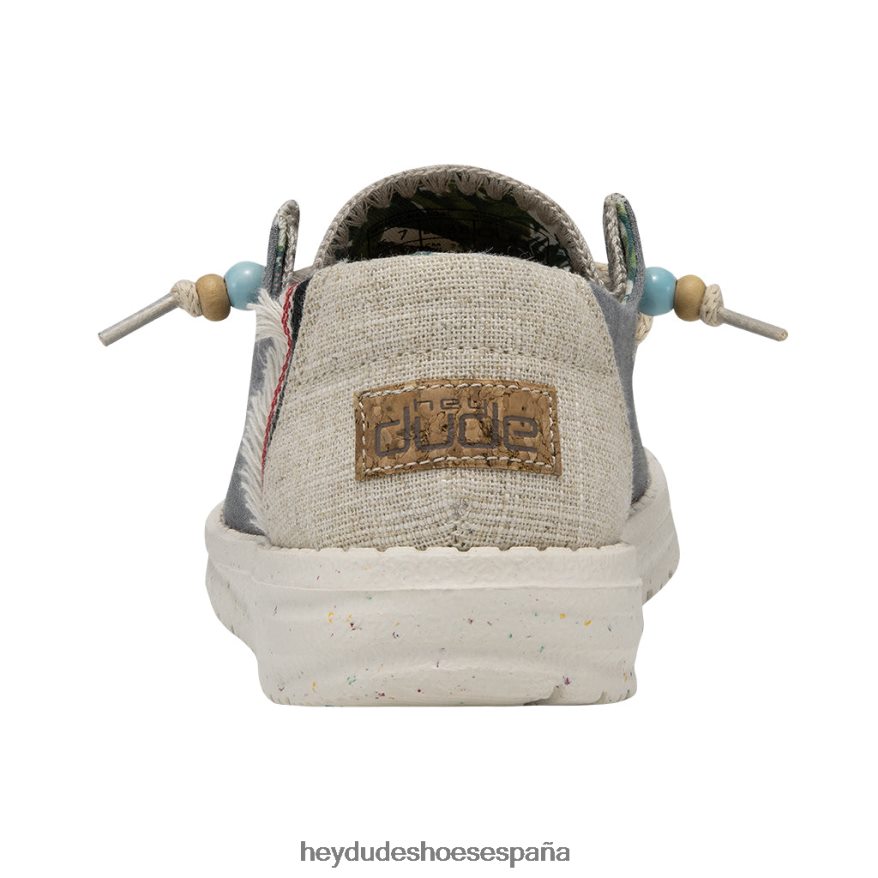 Hey Dude Wendy índigo natural mujer TP4X2B10