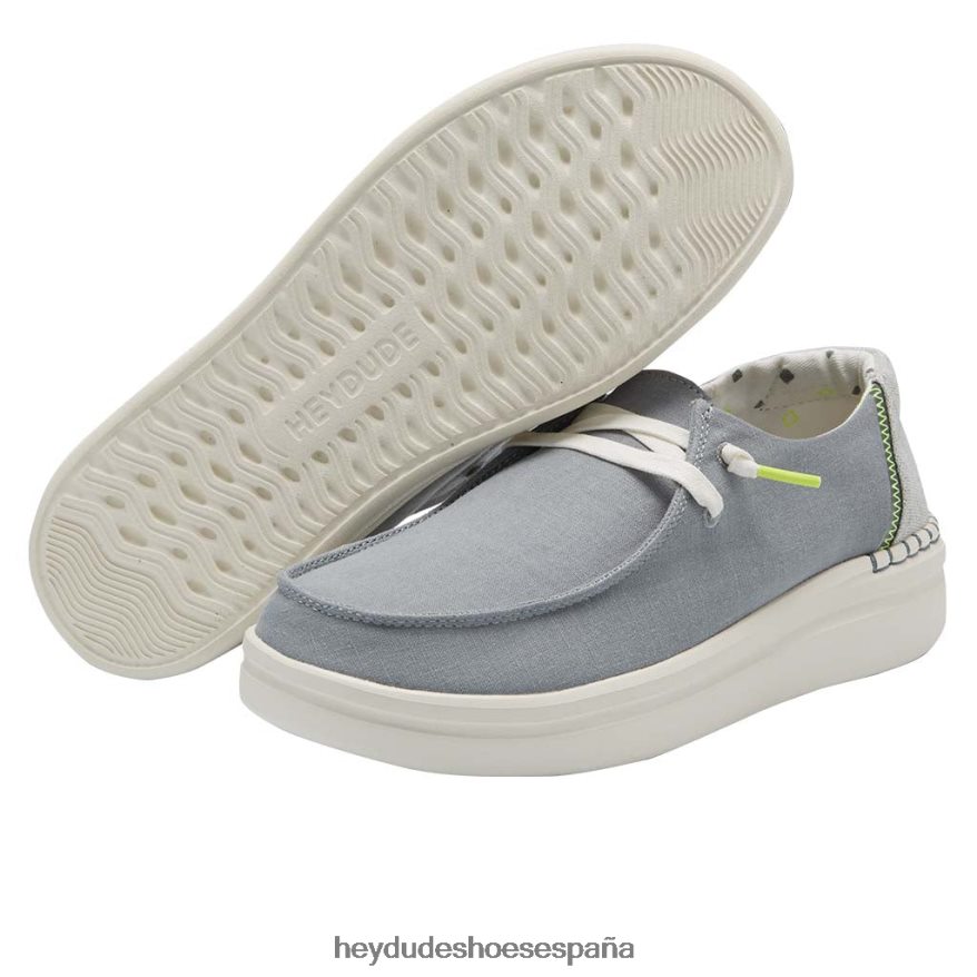 Hey Dude azul wendy subida cambray mujer TP4X2B21