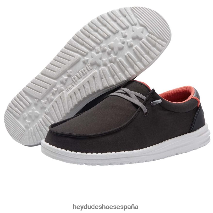 Hey Dude wendy avanzado negro mujer TP4X2B18