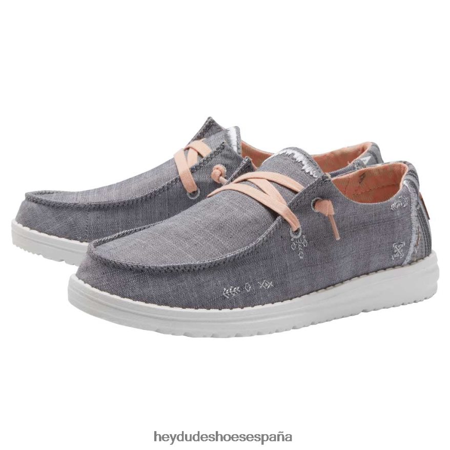 Hey Dude wendy boho gris gris mujer TP4X2B45