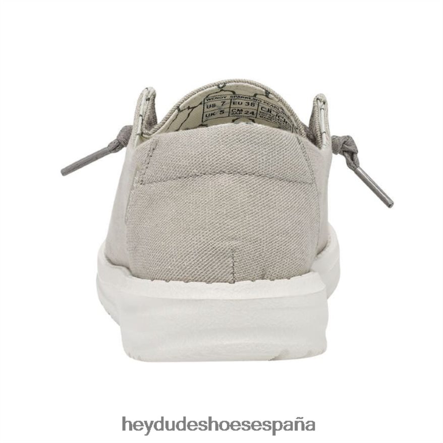 Hey Dude wendy brillante gris perla mujer TP4X2B50
