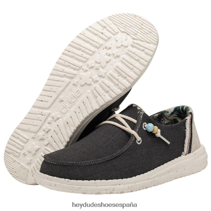 Hey Dude wendy carbón natural mujer TP4X2B8
