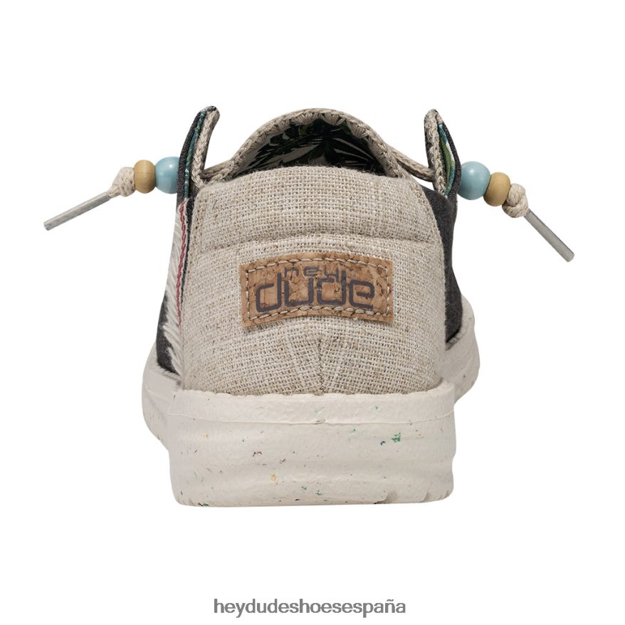 Hey Dude wendy carbón natural mujer TP4X2B8