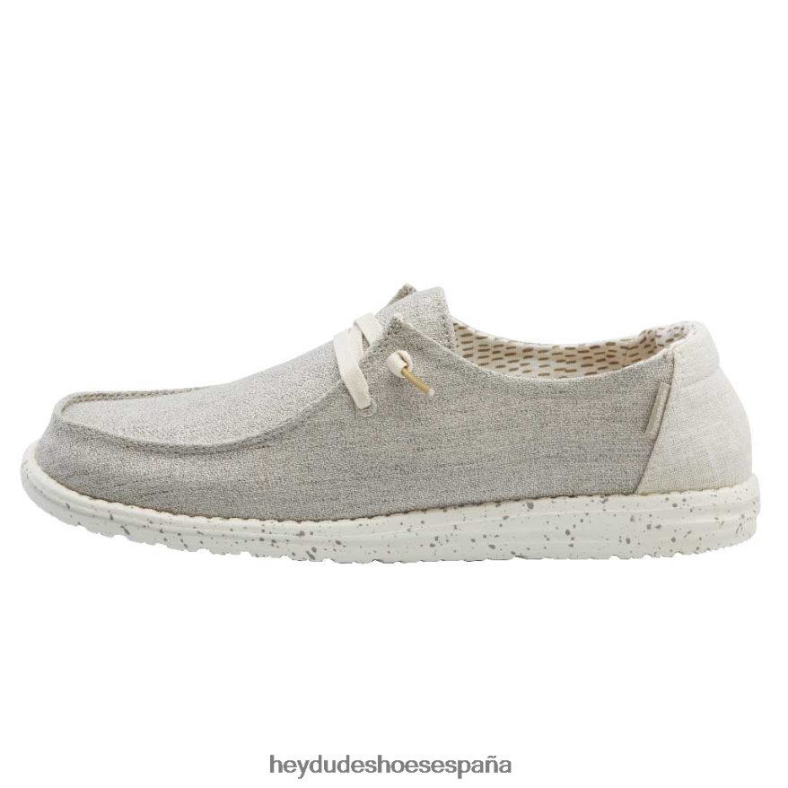 Hey Dude wendy chambray beige brillante mujer TP4X2B40