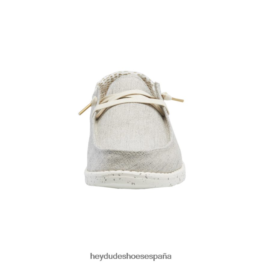 Hey Dude wendy chambray beige brillante mujer TP4X2B40