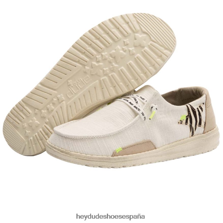 Hey Dude wendy estrella blanca mujer TP4X2B55