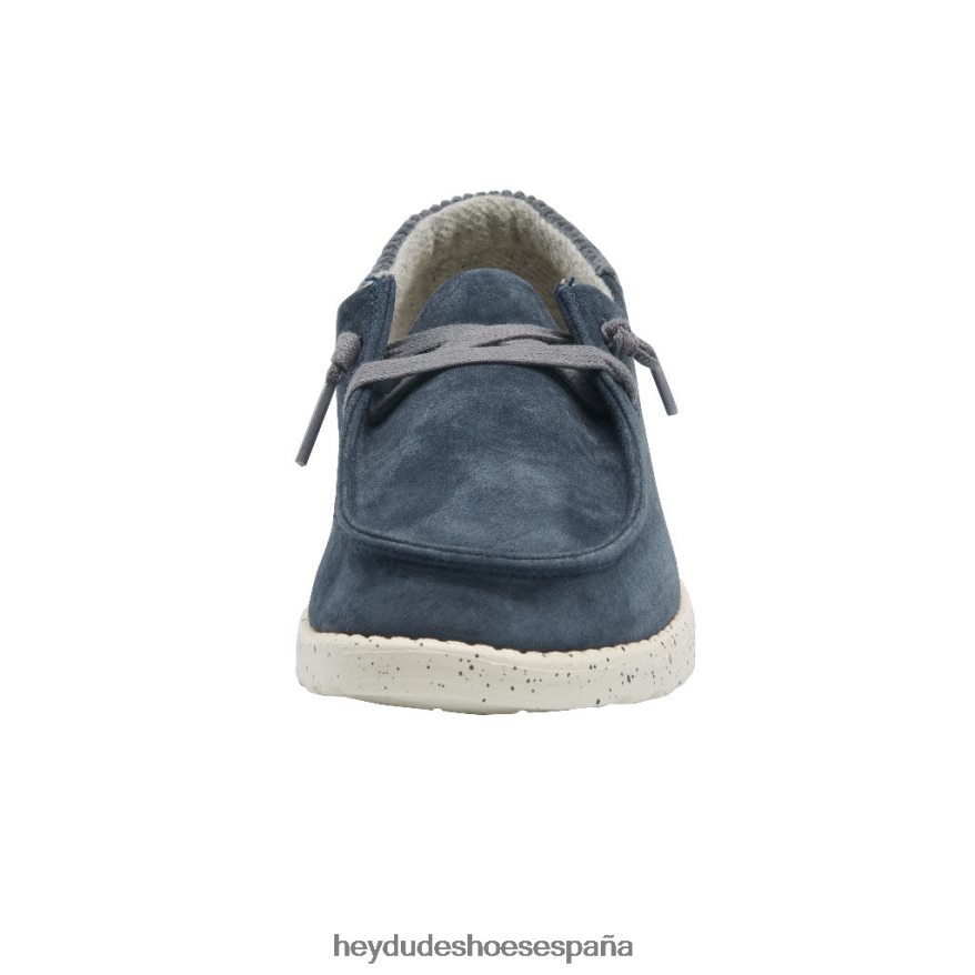 Hey Dude wendy gamuza azul marino mujer TP4X2B48