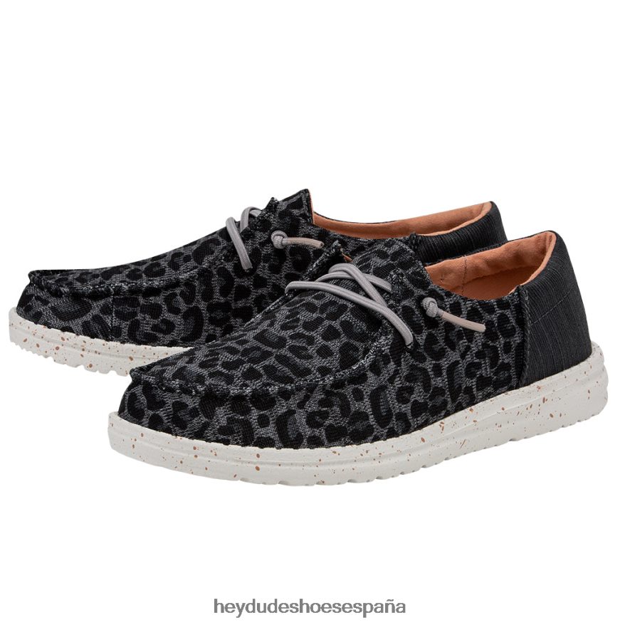 Hey Dude wendy medias leo gris mujer TP4X2B35