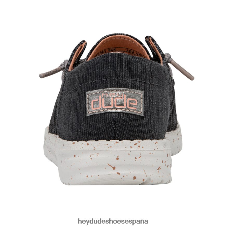 Hey Dude wendy medias leo gris mujer TP4X2B35