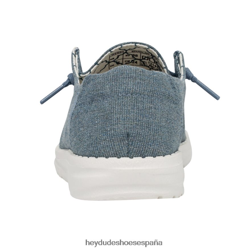 Hey Dude wendy piedra azul brillante mujer TP4X2B51